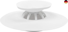 Umbra Drain Stop/Hair Catcher White Flex Badewannenst&ouml;psel/Haarsieb Wei&szlig; P