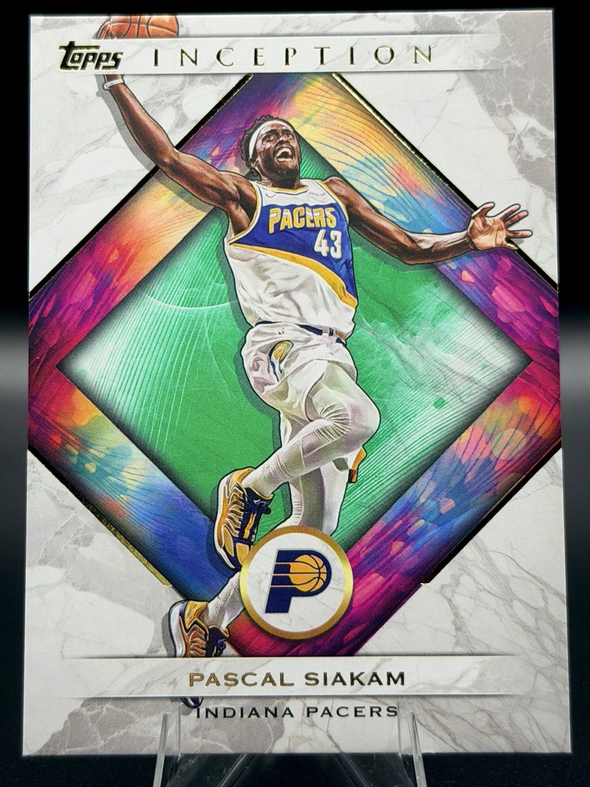 2025-26 Topps Inception Basketball Pascal Siakam GREEN SP Pacers #26