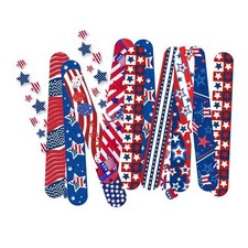 50 Pcs Slap Bracelets for Kids 4th of July Slap Bracelets Bulk Snap Bracelet
