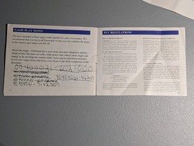 **No Game** Read Description - Gargoyle's Quest II 2 - Nintendo NES- Manual Only