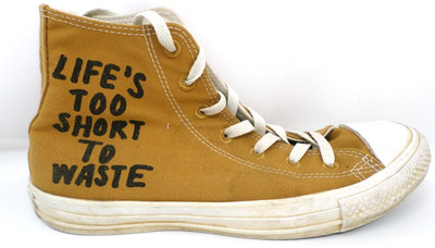Converse Chuck Taylor All Star Renew Life's Too Short To Waste Hi Top M6 W8