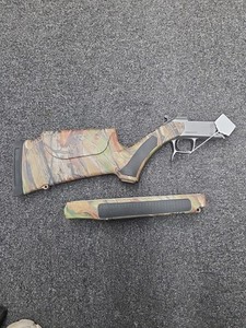 Cva Accura Camo Stock mossy oak apg 50 cal stock fore stock trigger assembly
