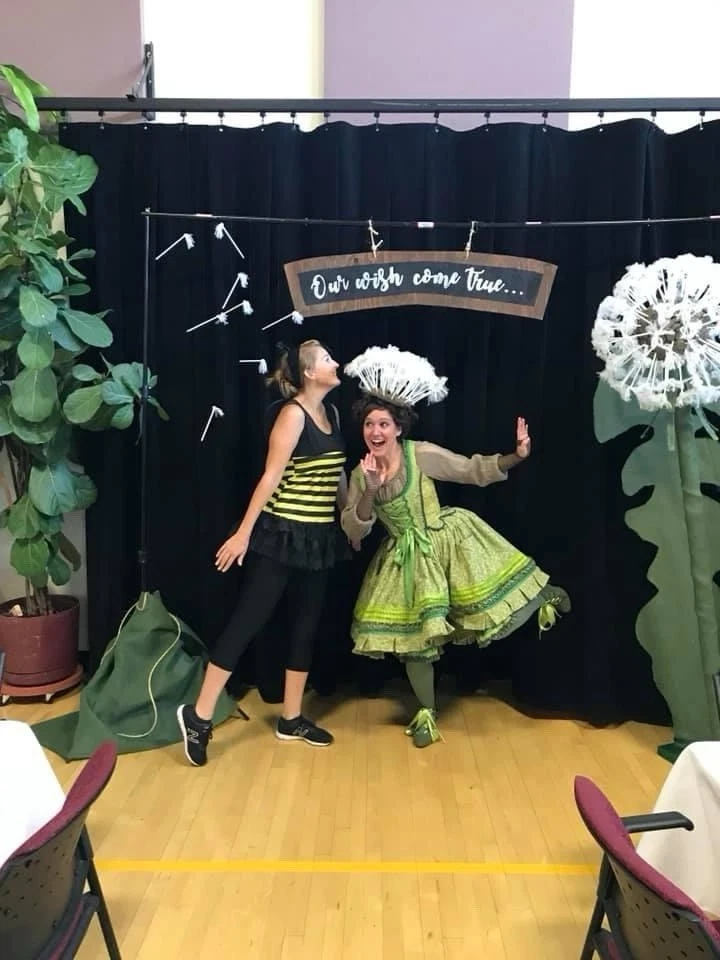 6pc Dandelion Halloween Ren Fair Costume Handmade Clown Fantasy Can-can Cosplay - Image 2 of 4