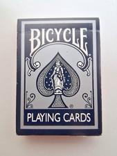 Bicycle Black and Silver Playing Cards Deck 1128 RARE