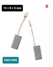 2pz Spazzole carboncini da 15x8x5mm per Smerigliatrice Angolare Bosch trapano 35
