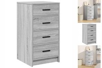 Kommode Sideboard Grau Sonoma 40X41X75 Cm Spanplatte