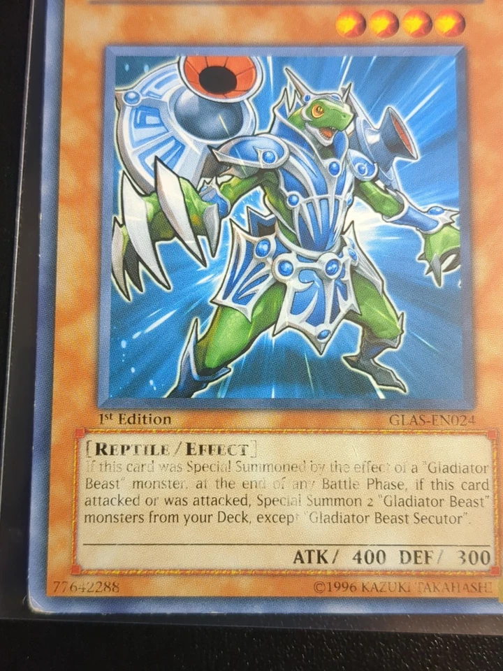 Gladiator Beast Secutor GLAS-EN024 Gladiator's Assault-1st Edition 1st Edition - Image 2 of 4