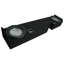 01-14 Ford F250 F350 Ext Super Cab Truck Harmony A102 Dual 10" Sub Box Enclosure