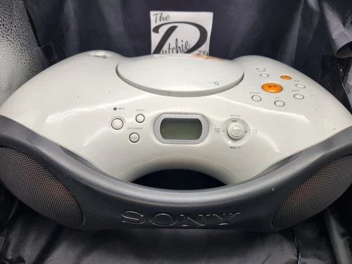 SONY ZS-X3CP Sport Boombox Stereo,Cd Player And MP3 Player. Working-Vintage?