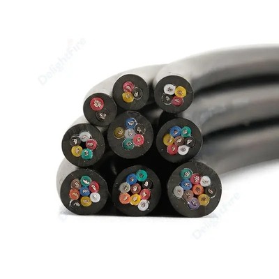 10 m UL2464 geschirmt verzinnter Kupferdraht 2-10 Adern 18-30 AWG Audio Signalkabel
