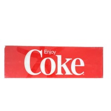 Coca-Cola Red White Soda Theme Advertising Sign Vintage Style Wall Decor