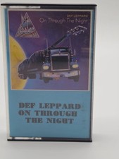 Def Leppard On Through The Night Cassette Tape El Dawlia Label Egypt Rare