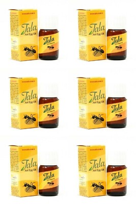 6 Bottle Tala Ant Egg Oil 20 ml   FREE DELIVERY  EXPRESS DISPATCH  FRESH STOCK
