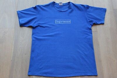 Supreme X Kaws Box Logo Tee SS11 Blue Large Chalk Brooklyn CDG T-shirt  Royal Lot | eBay
