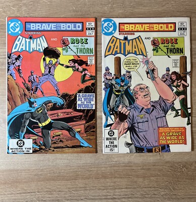 The Brave and the Bold #188-189 Batman with Rose and Thorn vs. Neo The Brave and the Bold #188-189 Batman with Rose and Thorn vs. Neo