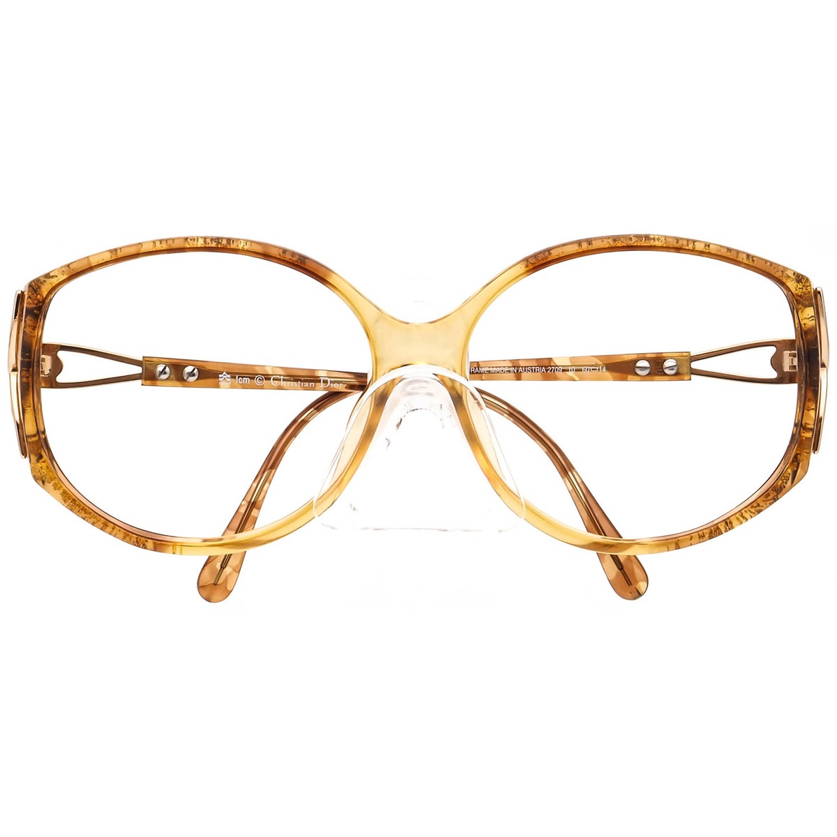 Christian Dior Vintage Sunglasses Frame 2709 10 Champagne