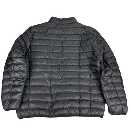 Club Room Mens Down Quilted Puffer Jacket Black 2XL - Picture 2 of 6