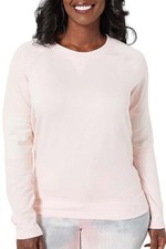 MUK LUKS French Terry Top and Butter Knit Lounge Set BlushPnk/TieDye