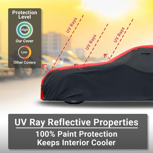 FORD MUSTANG [OUTDOOR] CAR COVER ✅ All Weatherproof ✅ Waterproof ✅ CUSTOM - Picture 15 of 44