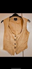 Vivienne Westwood Anglomania Waistcoat In Cream. Size 42 (uk 8-10)
