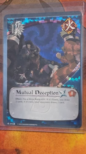 Naruto CCG Set 9 The Chosen 'Missions' Chckered Diamond Foil / Spiral 1st Ed NM - Picture 12 of 91