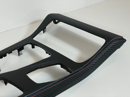 BMW F10 F11 CARBON LEATHER M Stitching interior trim set kit LHD - Picture 9 of 10