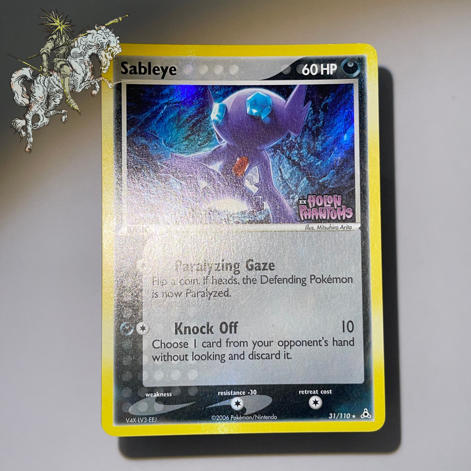 Sableye 31/110 Ex Holon Phantoms Reverse Holo Rare NM Pokemon Card