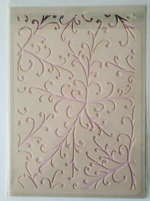  CraftbuddyUS Pretty Flourish Stencil (DBST09)