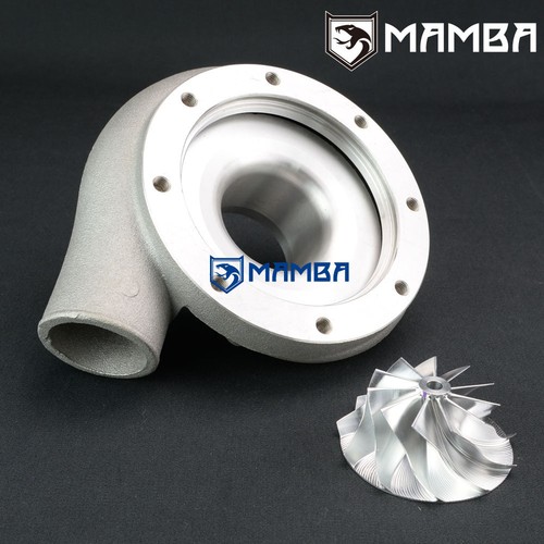 2.4" TD05 TD06 16G Turbo Compressor Housing + GTX 11+0 Billet Wheel (51000 Type) - Picture 2 of 2