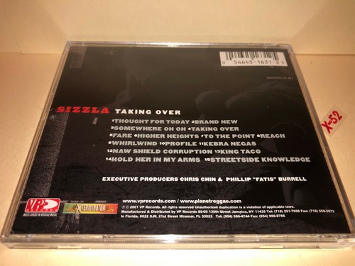 Sizzla CD Taking Over 11th album jamaican reggae hits (VP Records VPCD 1631)  - Imagen 4 de 4
