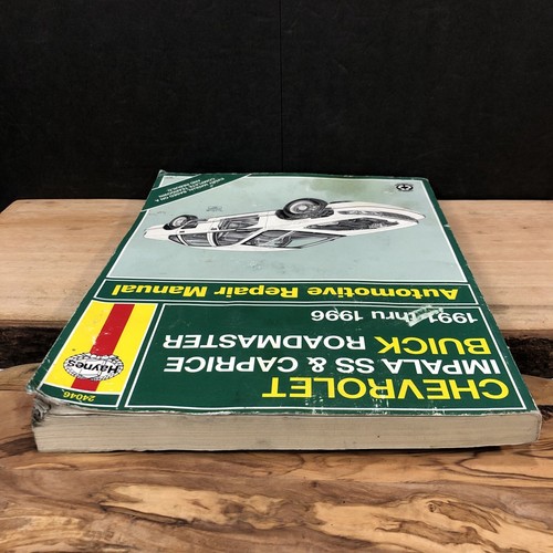Haynes Repair #24046 Chevrolet Impala SS & Caprice Buick Roadmaster 1991 - 1996 - Picture 6 of 8