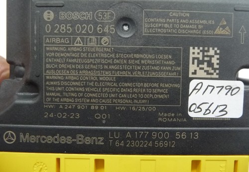 2018-2021 Mercedes Benz W177 Control Unit, Complete A1779005613 OEM A1 - Picture 9 of 10
