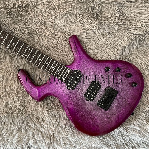 2003 Parker Fly Classic Electric Guitar HH Pickups Tremolo Bridge 24 Fret Purple - Bild 5 von 7