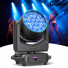 19X20W LED Zoom Moving Head Stage Light RGBW DMX Beam Wash Lighting DJ Disco Bar