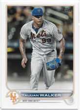 2022 Topps #312 Taijuan Walker - New York Mets