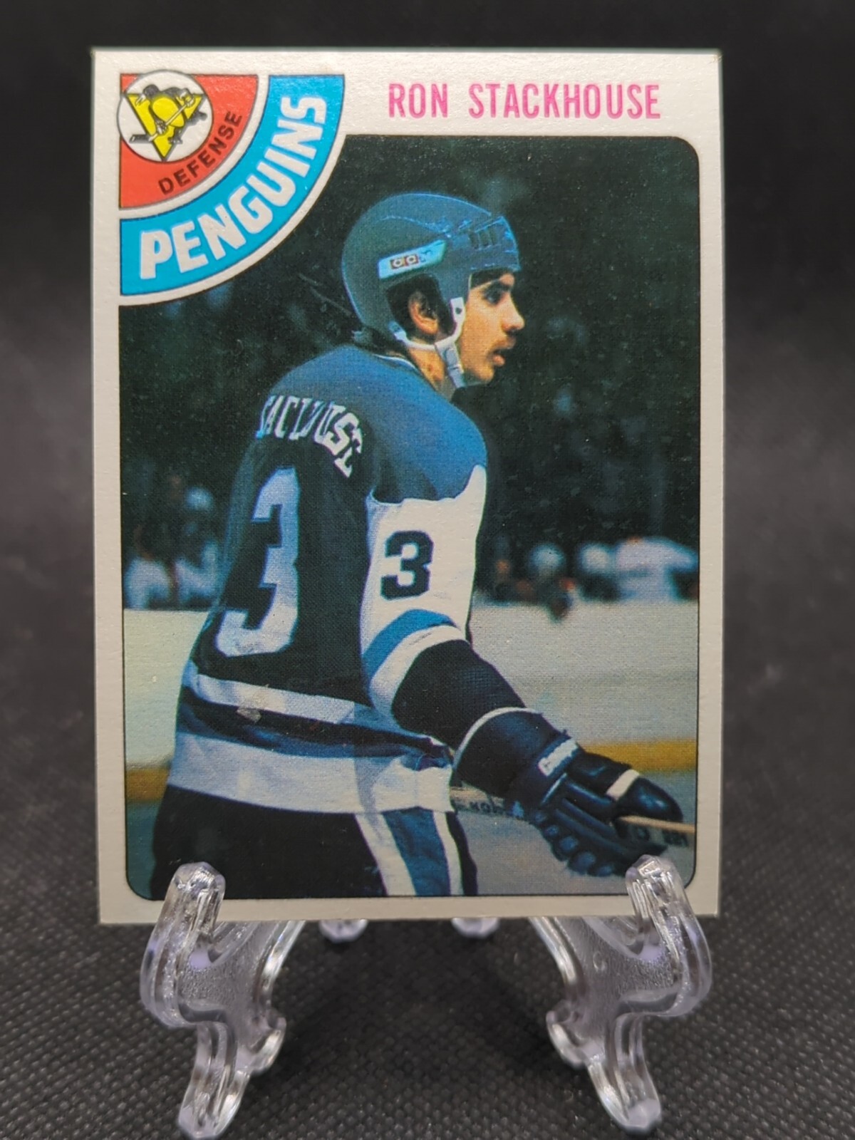 1978-79 Topps Ron Stackhouse Pittsburgh Penguins #72