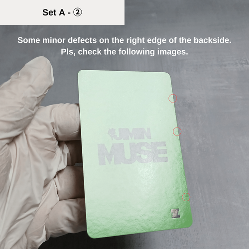 BTS Jimin Muse Album Official Lucky Draw Photo Card - Power Station - Picture 8 of 20