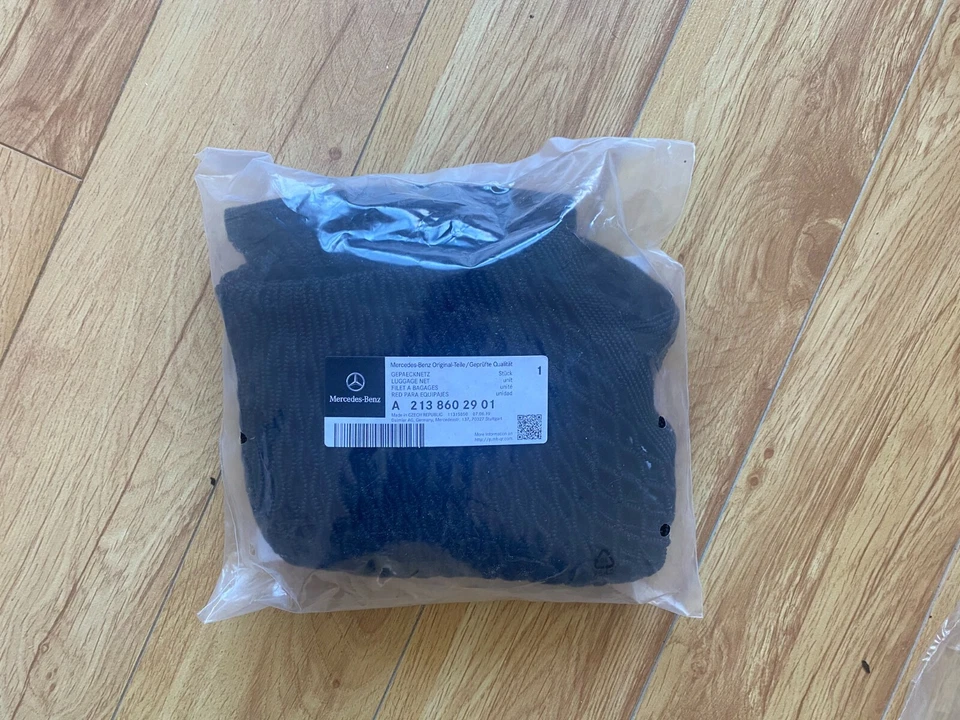 BLACK FRIDAY ✪ GENUINO nuevo Mercedes-Benz Clase C Cargo Net original OEM ACCESORIO Foto 3 de 4