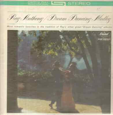 Ray Anthony Dream Dancing Medley Capitol Vinyl LP