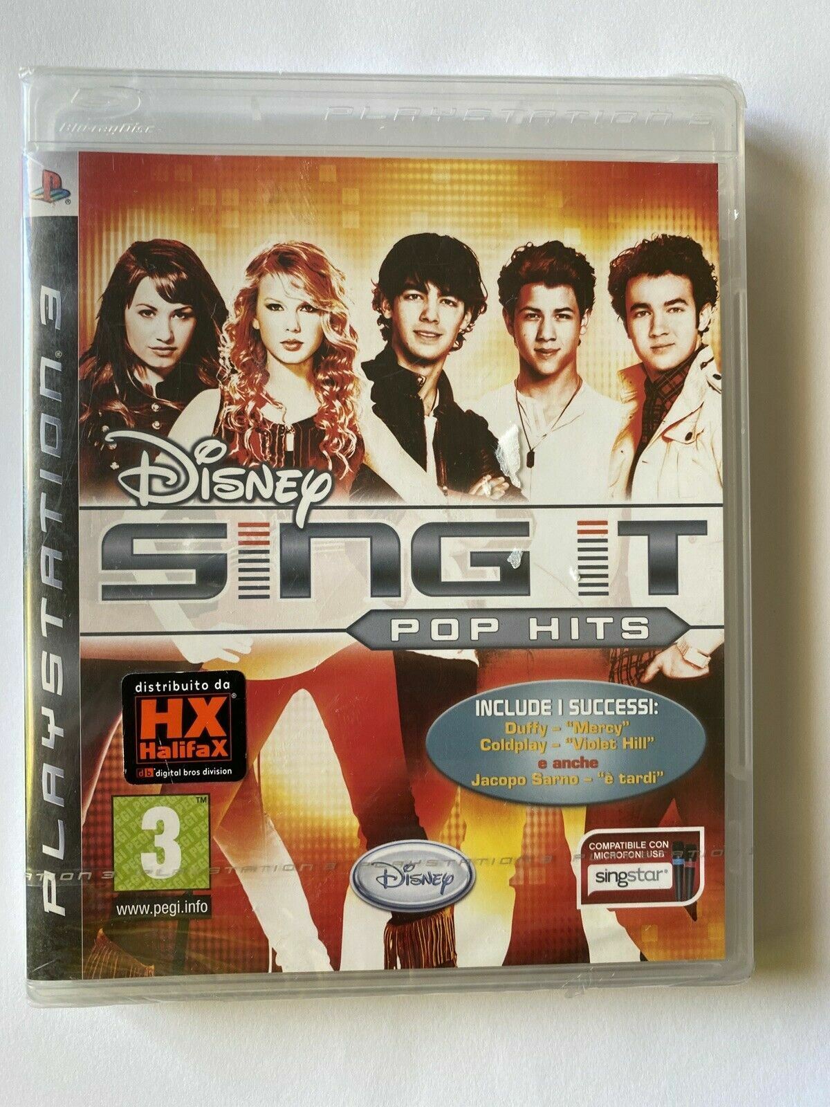 DISNEY SING IT POP HITS per Playstation 3 PS3 Nuovo Sigillato