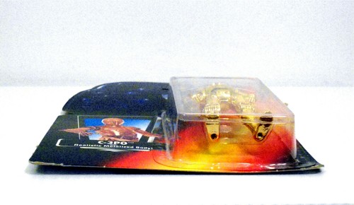 Figura de acción Star Wars Power of the Force C3PO tarjeta naranja Kenner 1995 como nueva - Imagen 5 de 7