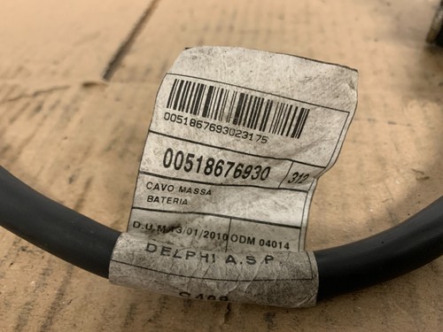 FIAT 500 STOP START EARTH LEAD BATTERY SENSOR CONNECTOR 518676930 (17) - Picture 14 of 14