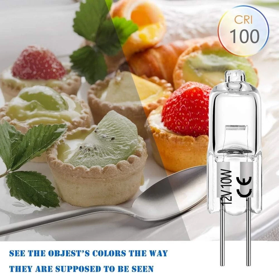 12 Pack 50WATT LIGHT BULB JC 12V LANDSCAPE G4 MALIBU REPLACEMENT Bi-Pin - Image 3 of 4