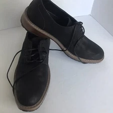 Mens Perry Ellis Portfolio Sterling Dress Shoes Black Size 10 EUC