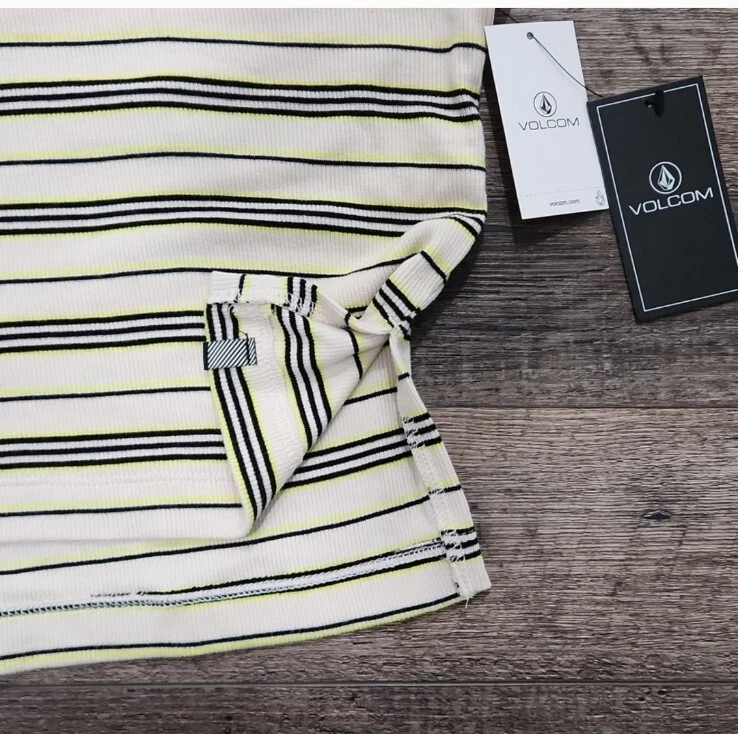 Volcom Oversized Collar Crop Top Sz Xs - Image 4 of 4