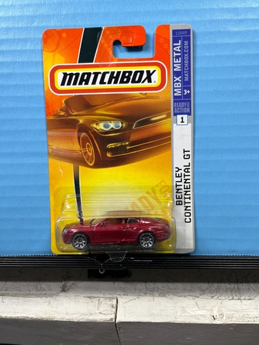 1/64 MATCHBOX BENTLEY CONTINENTAL COUPE RED - 第 1/2 張圖片