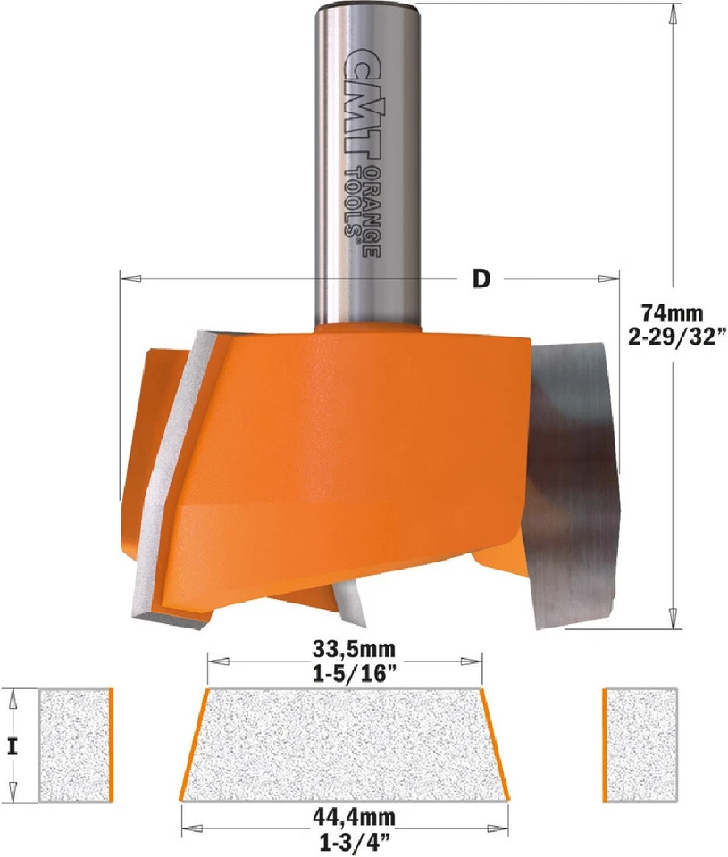 SET DI FRESE PER RIPARAZIONE SU MATERIALI COMPOSITI CMT 981.541.11 - Immagine 2 di 4