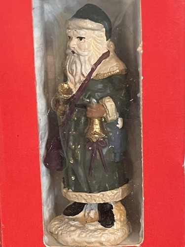 Vintage Lot 5 Miniatur Weihnachtsmänner "Antik Sammlung" Neu in Box, Anne-tique - Bild 11 von 15