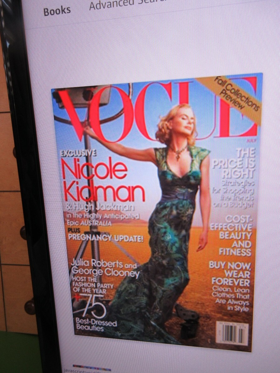 vogue 洋書写真集 2008 OCTOBER VOGUE MAGAZINE - RACHEL WEISZ - BEAUTIFUL