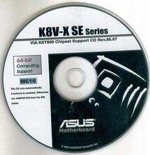 ASUS K8V-X SE Motherboard Drivers Installation Disk M616